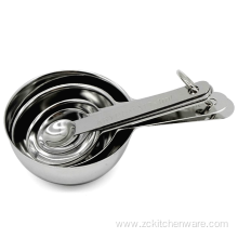 Metal Measuring Cups And Spoons Set For Baking